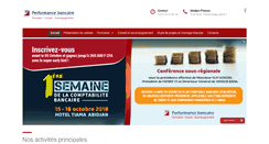 Desktop Screenshot of performancebancaire.com
